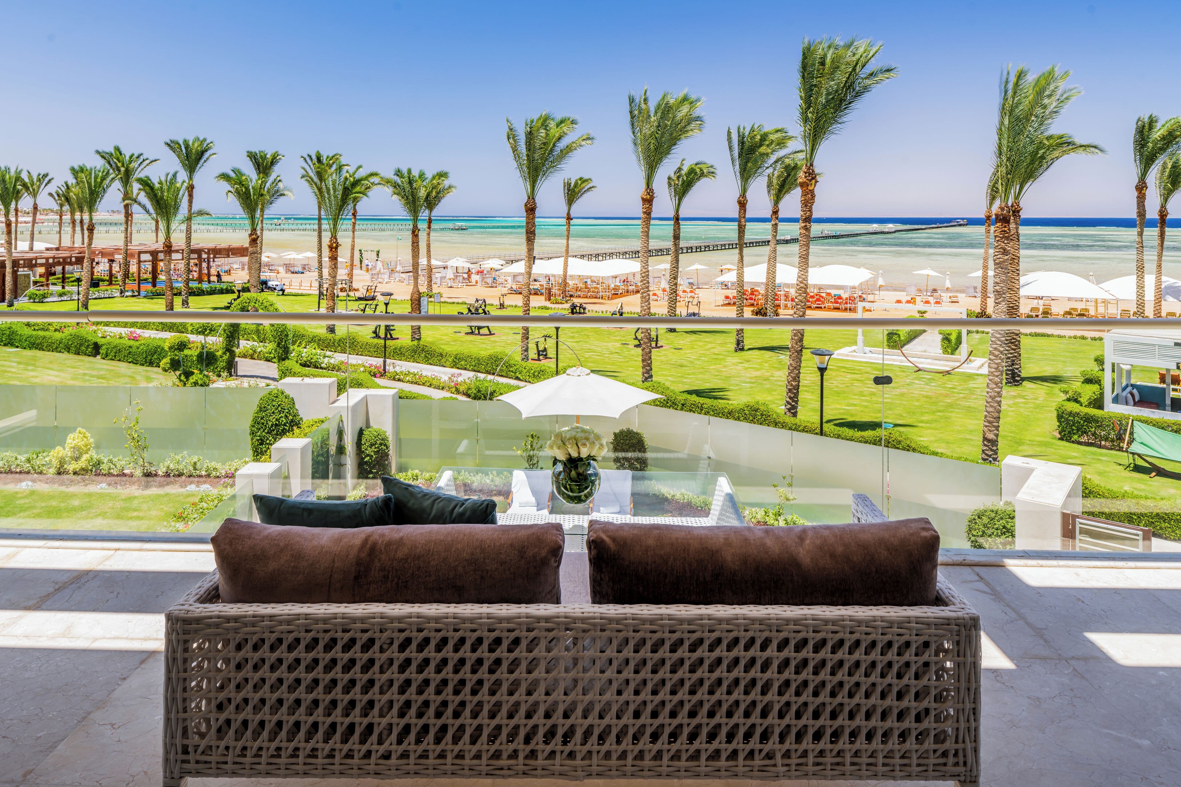 Suite med moderne indretning