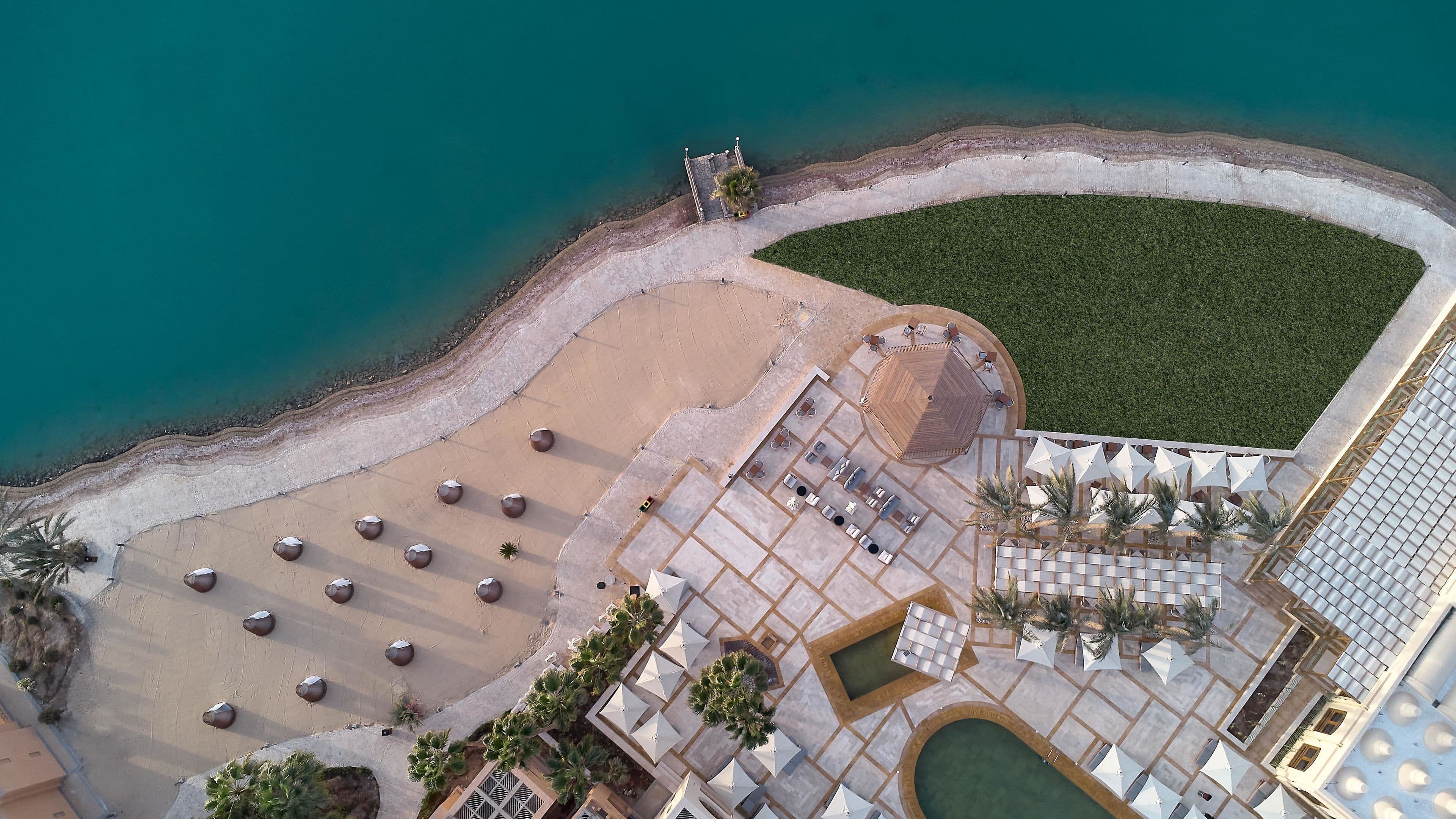 Steigenberger Golf Resort El Gouna med laguner og palmetræer